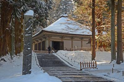 雪の世界遺産平泉（２）−中尊寺他−