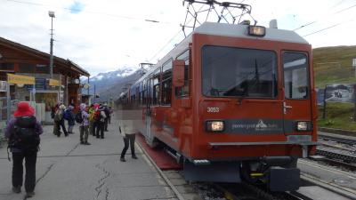 2015年8月 ★ツェルマットに一点集中の初スイス旅行★ 朝食前にゴルナーグラート鉄道でハイキング