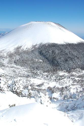 黒斑山　高峰高原から登る浅間山大展望の冬山入門コース