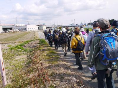 一宮市から稲沢市へ歩く　　一宮友歩会・第６０回ウォーク例会　史跡巡りシリーズ・西尾張編Ｐart13