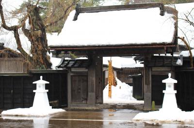 冬の角館へ（１）～暖冬で雪じゃなく雨に降られた角館の散策と、（雨ニモマケズ）美味しいものめぐり