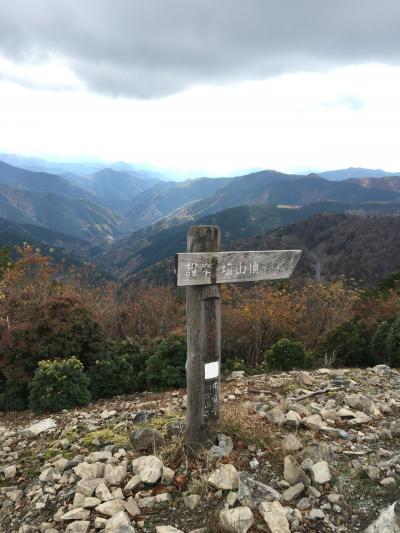 護摩壇山～龍神岳（和歌山県最高峰）にちょこっと山登り