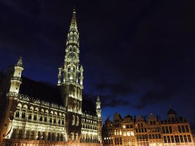 海外女子一人旅・ヨーロッパ３週間放浪旅行⑨【ブリュッセル】世界一美しいのは本当だったグランプラスの夜景