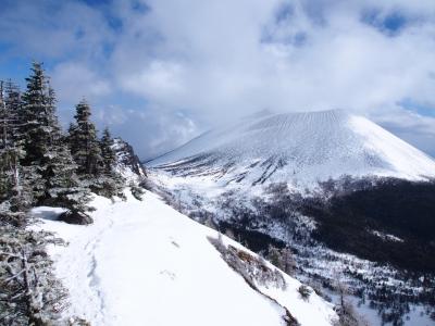 雪化粧の浅間山 / ゆる～り黒斑山ハイキング