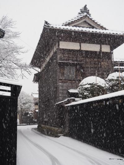 信越地方冬の陣　越後ｖｓ信州　①　～　新潟市内を一望と雪の新発田城、さらに村上の黒壁と雪のオセロに名物のへぎ蕎麦を食すの巻　～