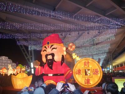 平渓の天燈祭りが見たくて、５度目の台湾旅行に行ってきました（２）花博公園のランタン祭り