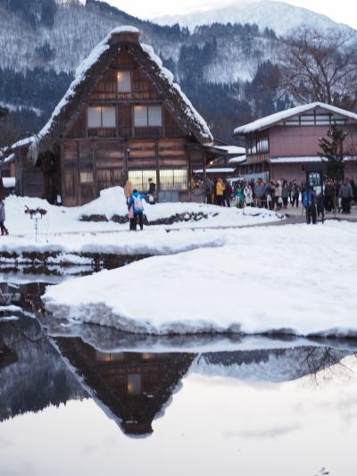 白川郷・高山旅行【1】冬のライトアップ