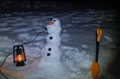 なめてはいけない雪中キャンプ（前編）