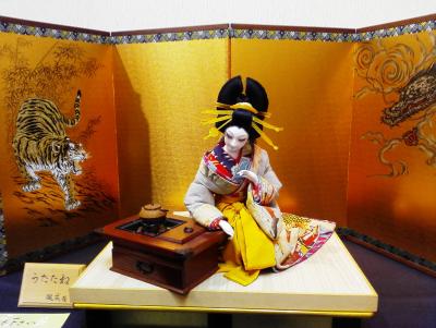 再編集「あでやか江戸美人」～春めいた午後に優雅な日本人形を鑑賞してきました。