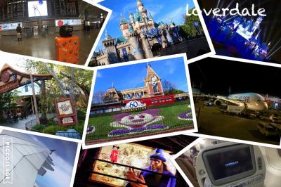 60thカリフォルニアディズニーリゾートの旅1日目