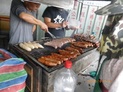 【雲林縣・斗南】 布袋劇の街・戲偶文創園區 / 数時間しか営業していない大腸包小腸のお店