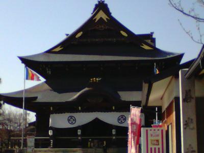 初めての「尾張　七福神めぐり」　　善光寺と根福寺