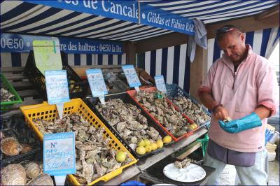 2015 フランス北西部を巡る旅（９）ブルターニュの牡蠣の町《カンカル》☆Cancale