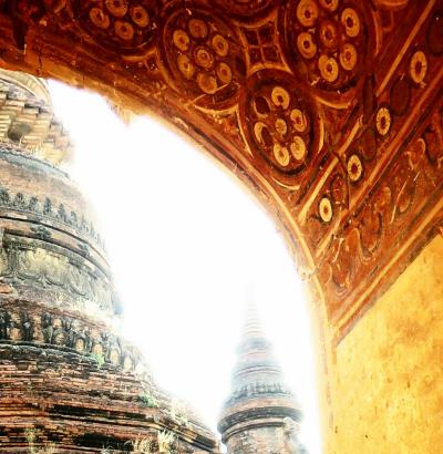 Myanmar  ひとりっぷ　(18 /25 )　バガン　3　セイニエット寺院、ソーミンジー寺院、アペーヤダナ寺院、タピニュー寺院、マヌーハ寺院