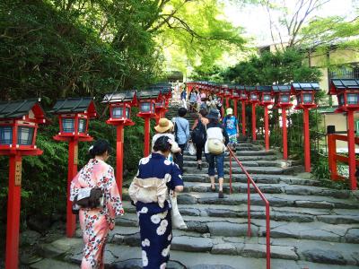 夏の京都2013　一人旅　その１　～鞍馬寺、貴船神社～
