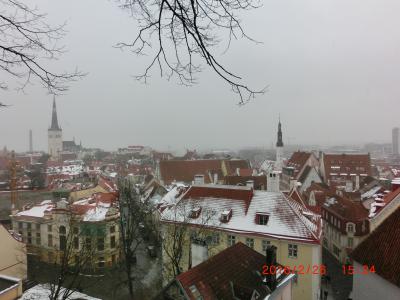 ジジババ　冬のバルト３国とヘルシンキ　２日目　エストニア・タリン観光２