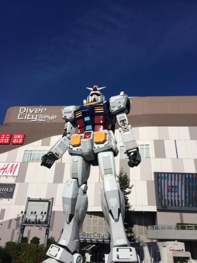 ディズニーの旅 3日目はガンダムと有名人と写真撮影