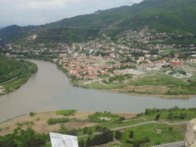 (34)2016年GWｺｰｶｻｽ三国の旅８日間②ｼﾞｮｰｼﾞｱ（ﾑﾂﾍﾀ(ｽｳﾞｪﾃｨﾂﾎｳﾞｪﾘ聖堂ｼﾞｭﾜﾘ聖堂) ｸﾞﾙｼﾞｱ軍用道路(ｱﾅﾇﾘ教会)