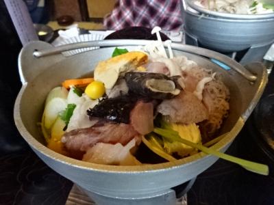 水戸日帰りの旅　「水戸山翠」であんこう料理コース