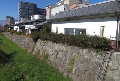 2015秋、四柱神社と松本城(2/3)：四柱神社、縄手通り