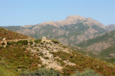 ツール・ド・エウロパ 2015　フランス編 25　コルシカの山で、小説「マテオ・ファルコーネ」について考える・・・「アジャクシオ 」と、 美しい村「ピアーナ」は、オマケです。