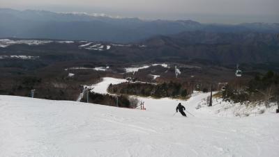 20160316-17 雪まだあるよ ハンターマウンテン塩原 平日でも繁盛している ホテルニュー塩原