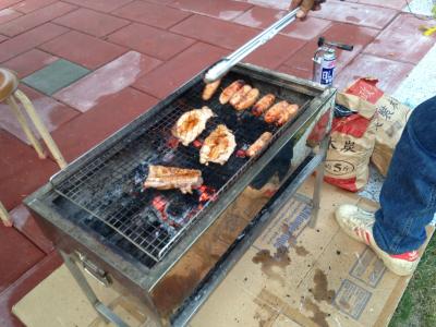 南投名間 田舎でBBQ