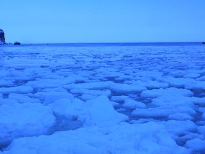 流氷三昧！になるはずだった３日間　その４・ノロッコ号と流氷ウォーク