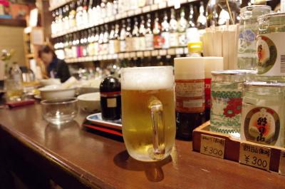 長崎旅行　1-5　ちょこっとバー・森山酒店で地元の人と立ち飲み