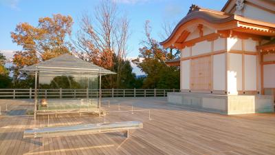 2015年秋の京都「将軍塚　青龍殿」そしてラッキーな紅葉のエクシブ京都八瀬離宮へ
