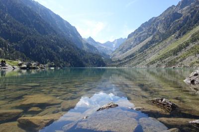 初秋のピレネー山脈～残暑の南仏エクサンプロヴァンスまでレンタカーで巡る旅　７　コテレ、 ラック・ド・ゴーブ 、ルルド　Cautelets, Lac de gaube,Lourdes