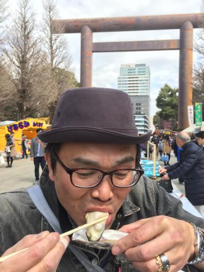 桜を求めて東京散策～靖国神社もまだまだでした。