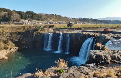 おんせん県大分へ  フェリーで上陸　　佐賀関～長湯温泉へ   & 原尻の滝　　④