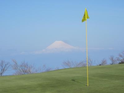 富士山の見えるゴルフ場に行ってきました。