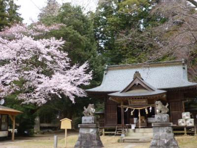 磯部稲村神社と桜川公園