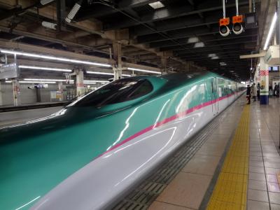 開業３日目で北海道新幹線に乗車