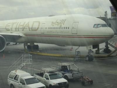 エティハド航空ビジネスクラスでカイロへ