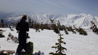 今シーズン最初で最後の山スキー