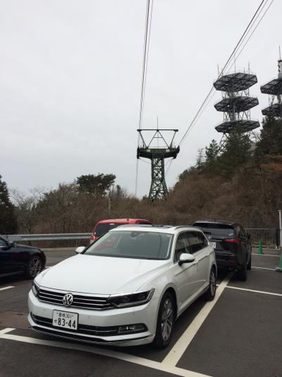 フォルクスワーゲン 新型パサートに乗って春の有馬温泉 欽山へ