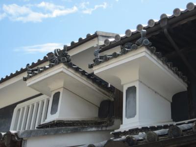 阿波・徳島　卯建が上がる古の町並み・脇町から貞光へぶらぶら歩き旅ー２