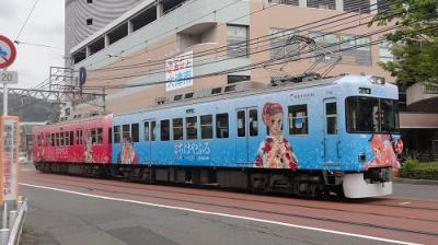 京阪：ちはやふる・鉄道むすめと南海：スター・ウォーズ電車撮影