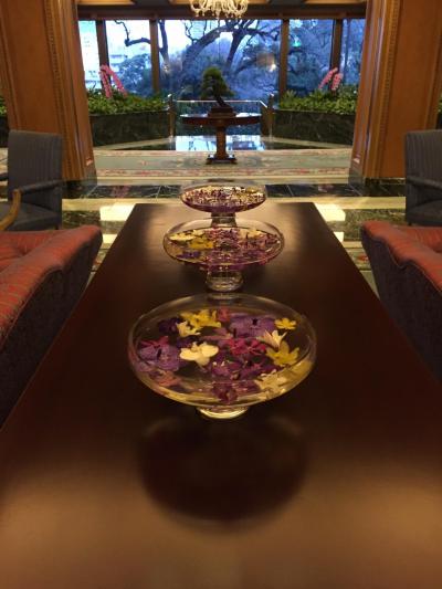 ２０１６年　３月　超弾丸（またしても、、、）日本里帰り旅行記　その②　椿山荘　宿泊記