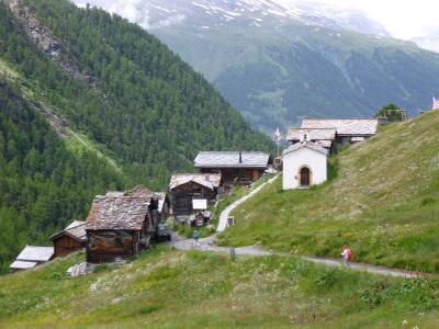 2014年レンタカーと列車で巡るスイスの旅19 ツェルマット（ロートホルン・スネガ・フィンデルン）～レッチェンタール