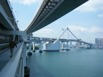 レインボーブリッジ を歩いて渡る