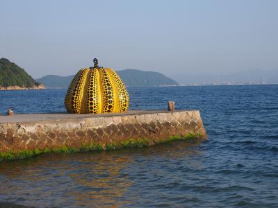 瀬戸内海一人旅　その２ ～女木島・男木島・直島～