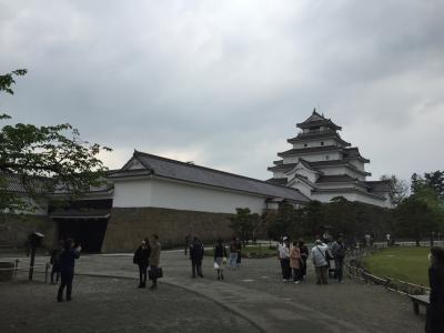 栃木県の日帰り温泉の予定が、なぜか鶴ヶ城！編