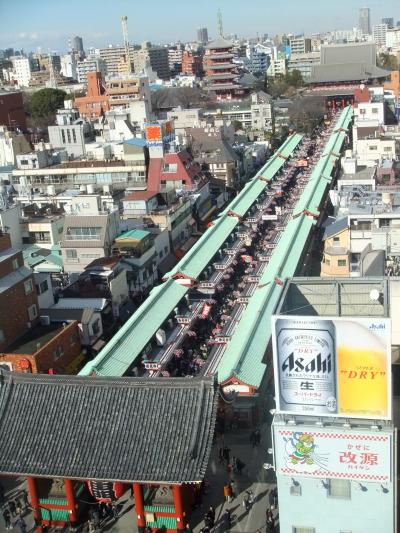 あったかいお江戸♪　地元は大雪で全国ニュースに☆