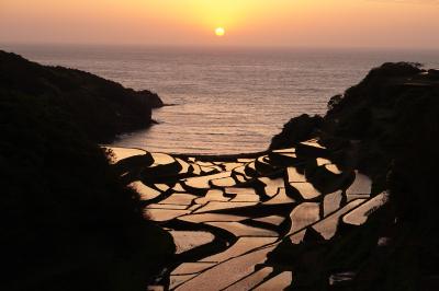 唐津城→浜野浦棚田