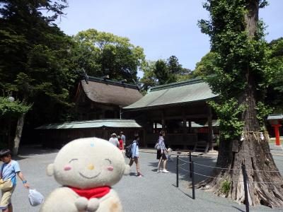 世界遺産候補の宗像神社に行って来た。おまけ、ひかりのみち；宮地嶽神社