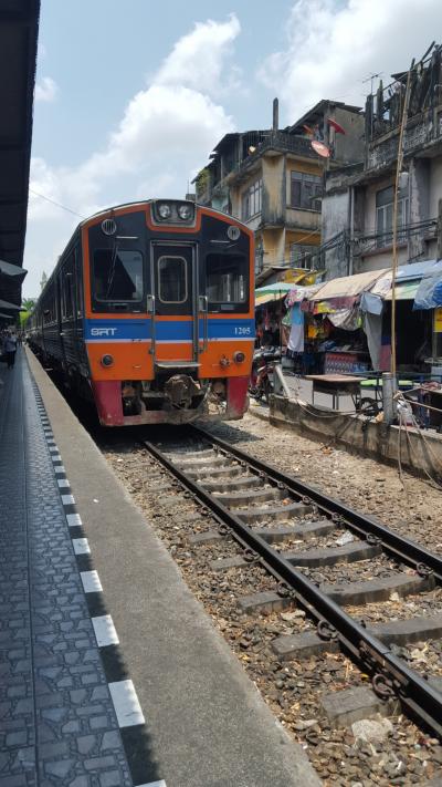 タイ国鉄メークロン線　　ウォンウェンヤイ～マハーチャイ